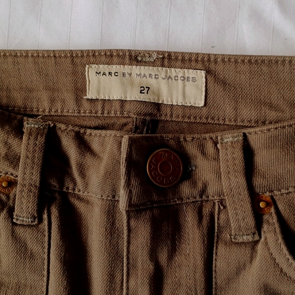 Marc by Marc Jacobs "Tarmac" Zipper Trimmed Skinny Convertible Jean- Sz. 27 - Picture 3 of 8